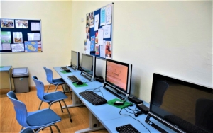 マルタの人気語学学校A Class Academy of Englishの学生用共有PC