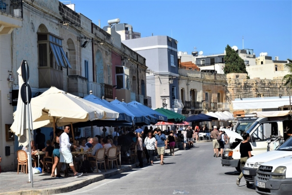 Marsaxlokk Marketのレストラン街