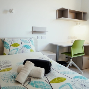Malta University Language Schoolの寮（Cluster Apartment）シングルルーム例